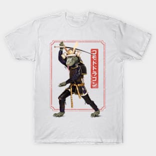 Dragon Komodo the Samurai Warrior T-Shirt